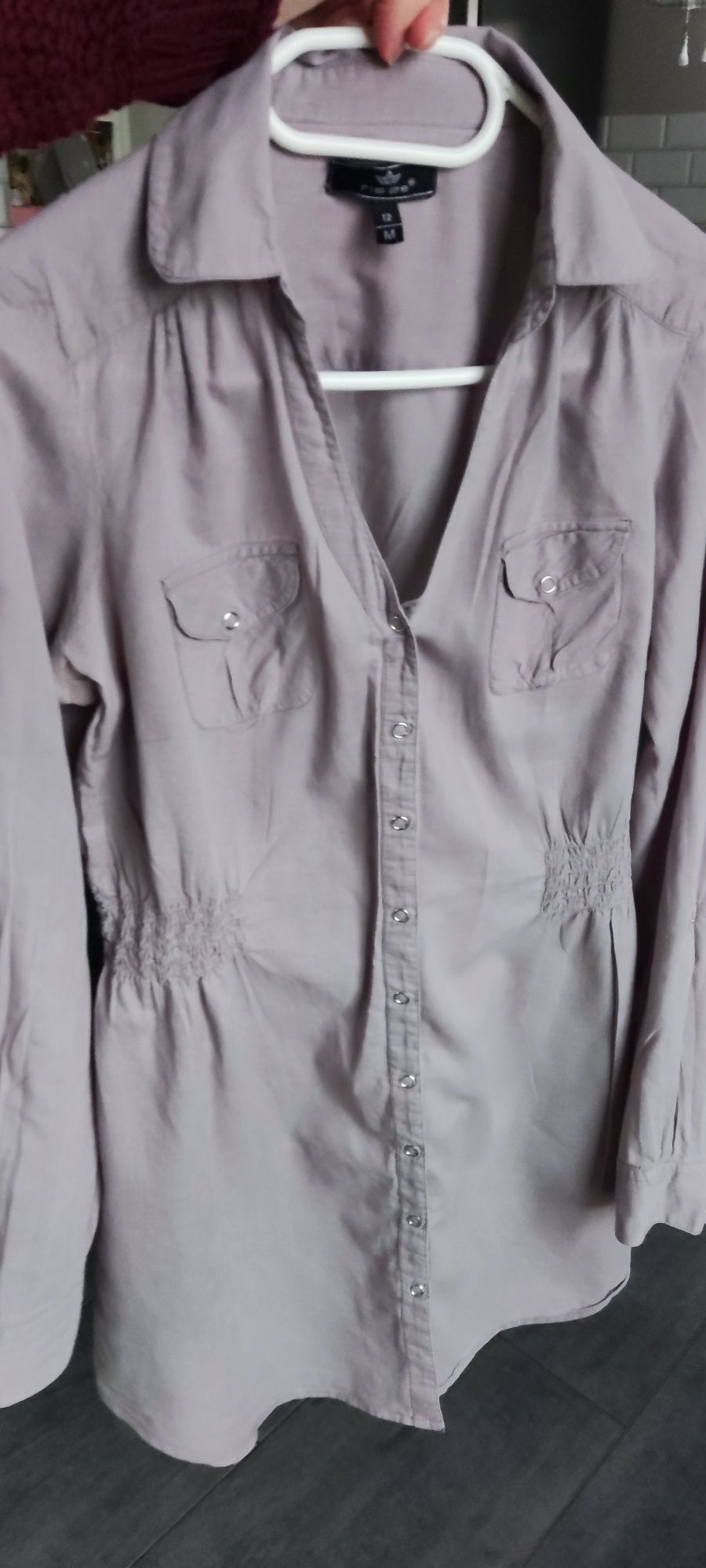 Tunika koszula bluzka ciążowa firmy Risøe, rozmiar M (38).)