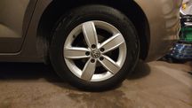 Felgi z oponami Continental Ecocontact 6 2023 VW Skoda Seat Audi lato