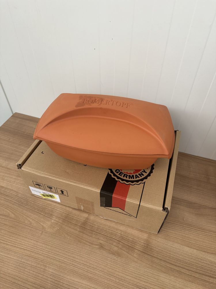 Romertopf garnek rzymski do pieczenia (ok. 4L) ceramika glina