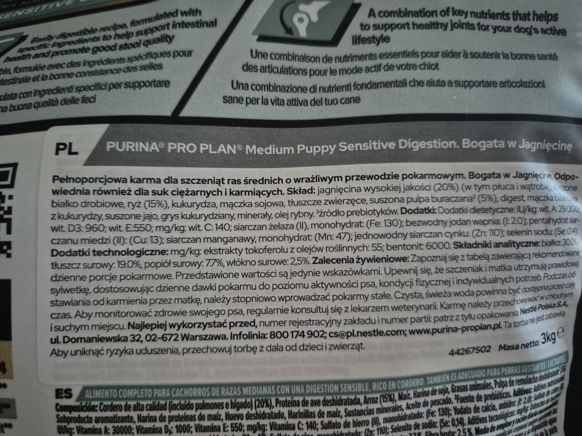 Karma dla psa Purina Pro Plan