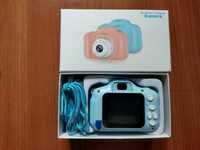 Mini câmara fotográfica para crianças nova com cartão de memória 32g