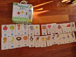 Puzzle alfabet angielski Alphabet a b c