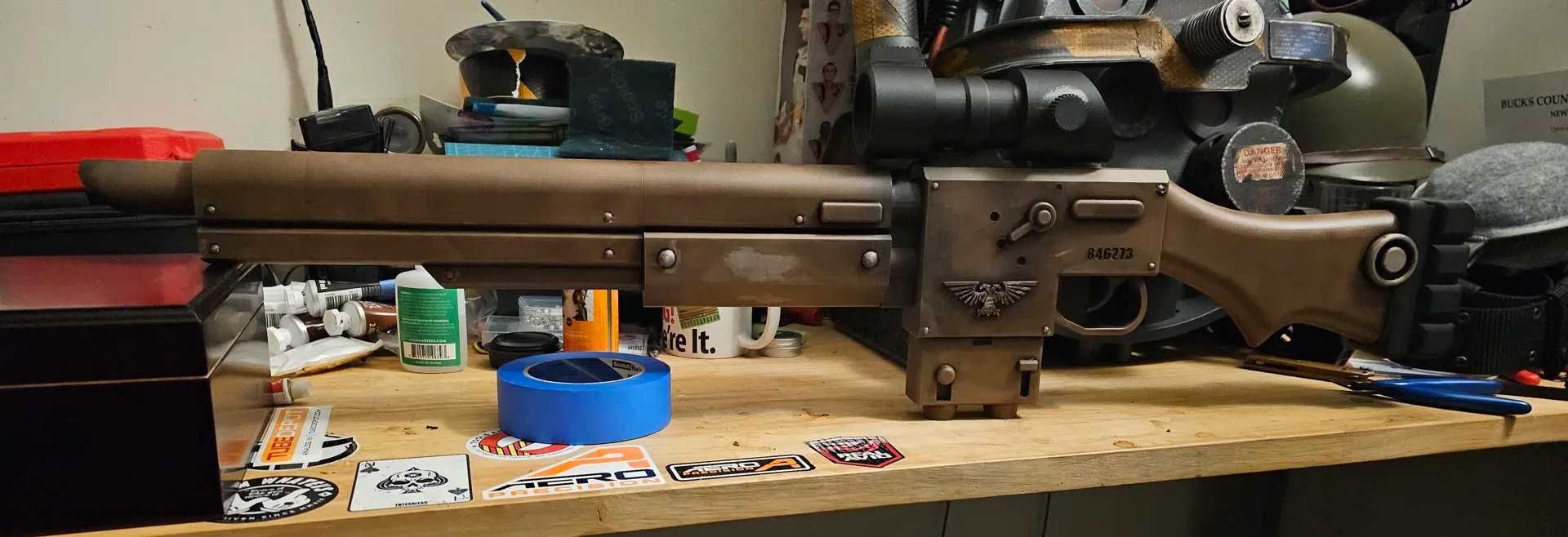 Krieg Lucius Hellgun - Warhammer 40K 1:1