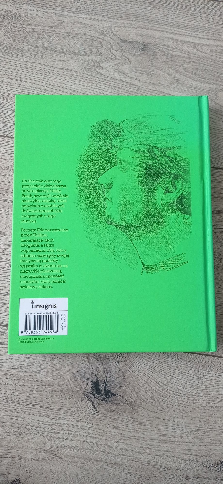 Książka Ed Sheeran Graficzna podróż