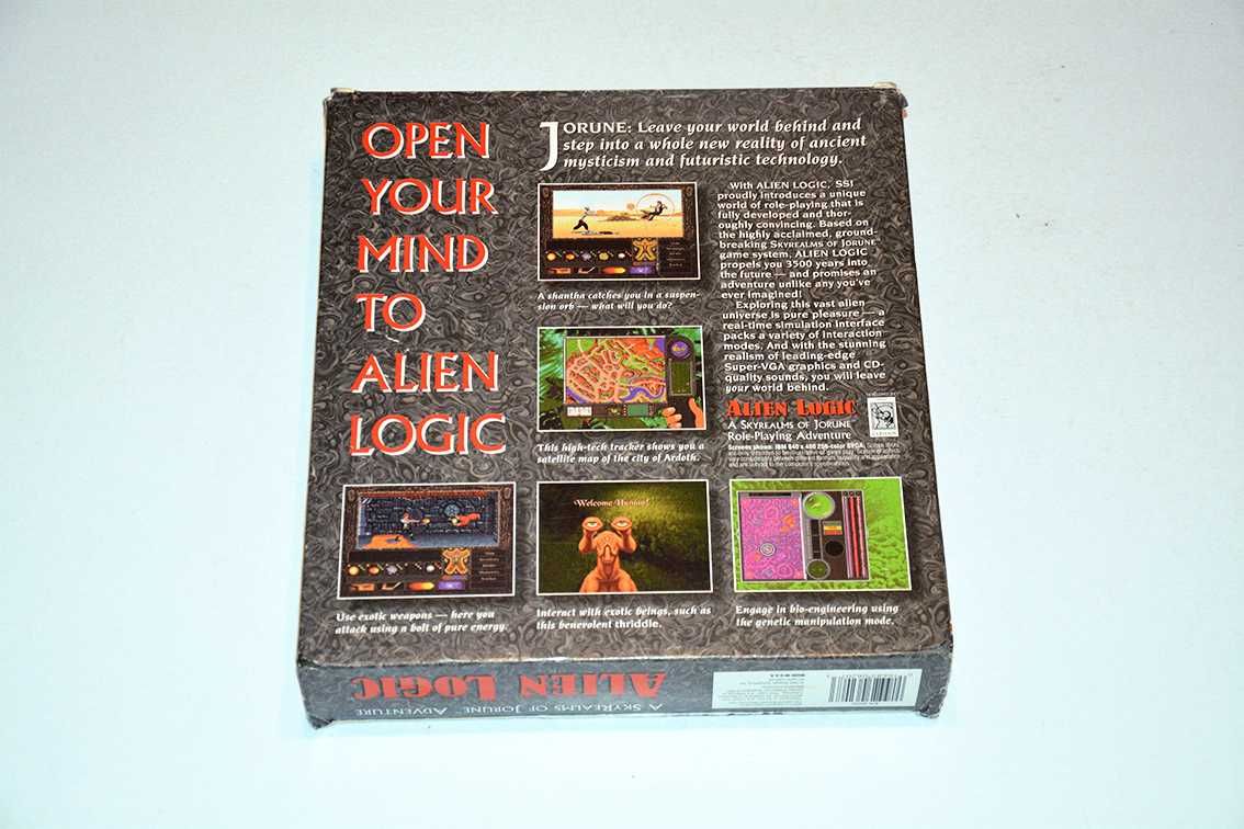 ALIEN LOGIC - big box, 1-wydanie USA, SSi 1994, dos windows 95