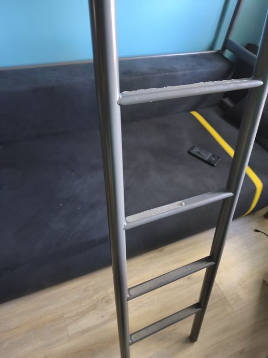 Łóżko metalowe Ikea antresola plus materac