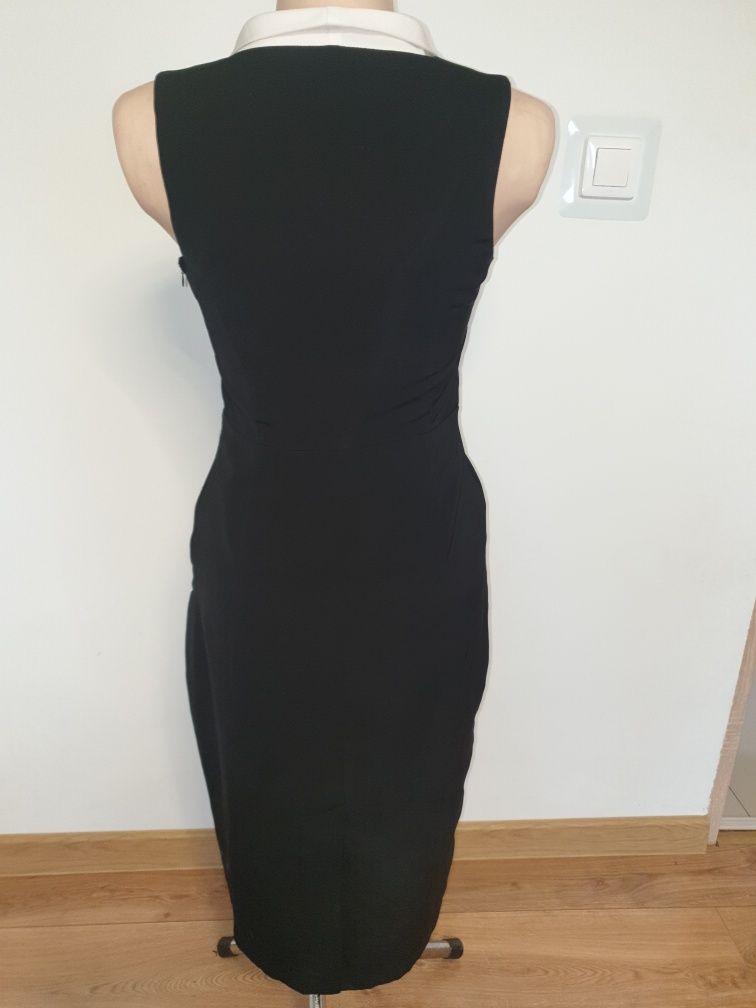 Sukienka elegancka obcisła Asos M retro