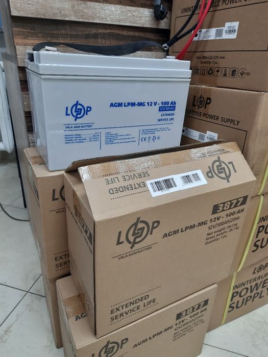 Акумулятор мультигелевий LPM-MG 12V - 100 Ahh