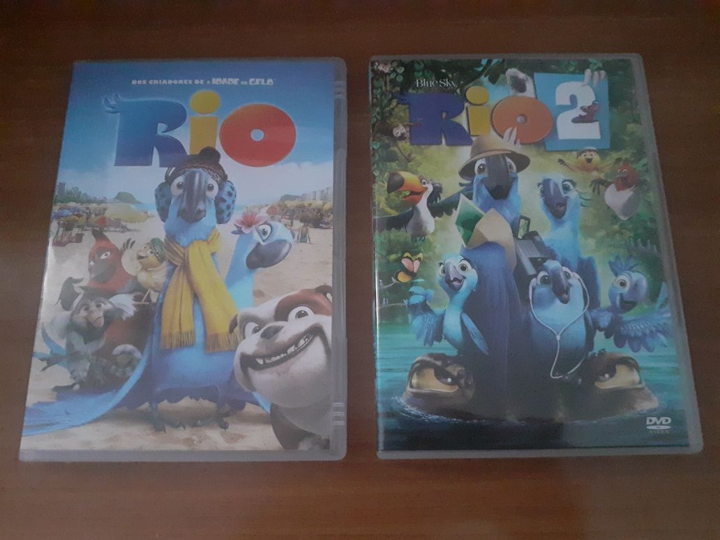 DVD: Coleção Rio 1 e 2