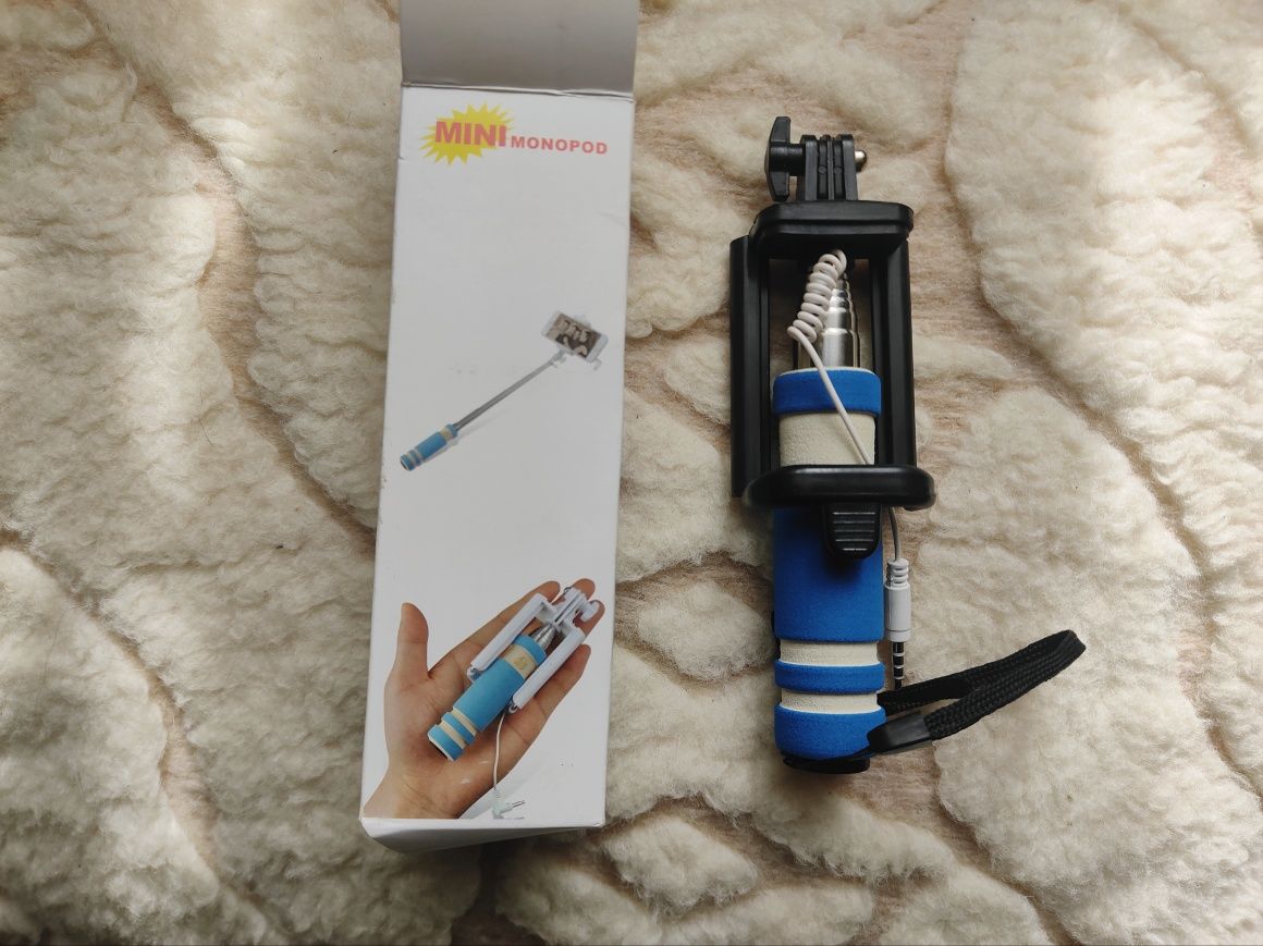 Mini monopod, kijek do selfie