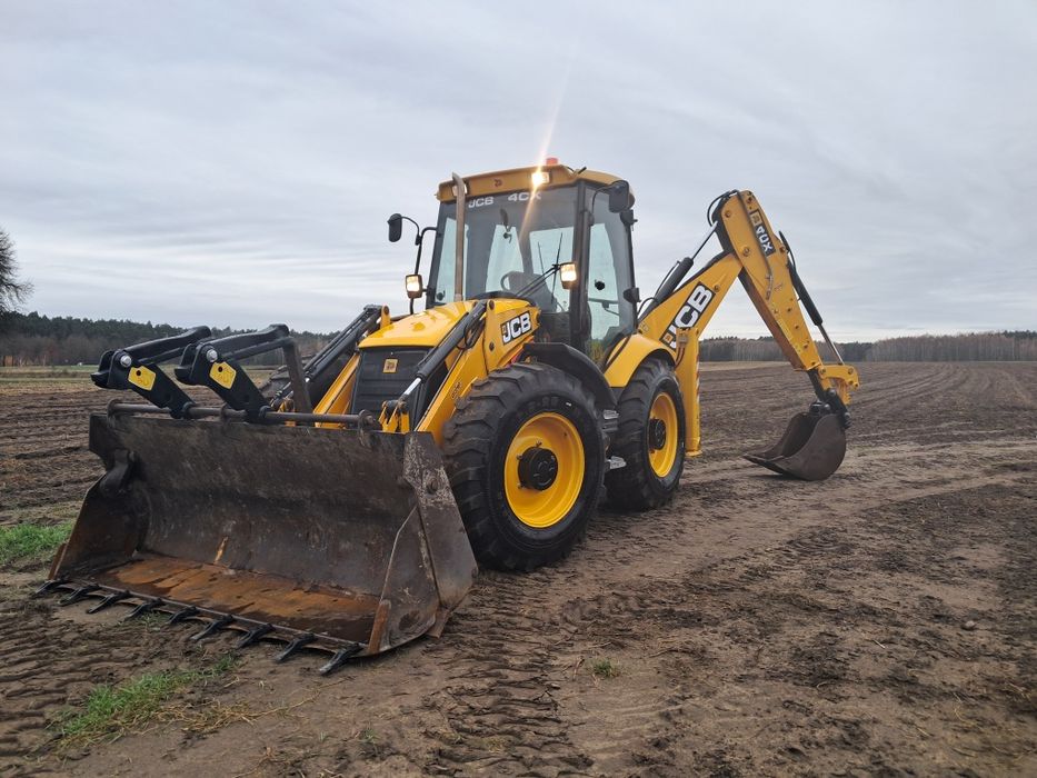 Koparko ładowarka jcb 4cx umowa brutto super stan transport