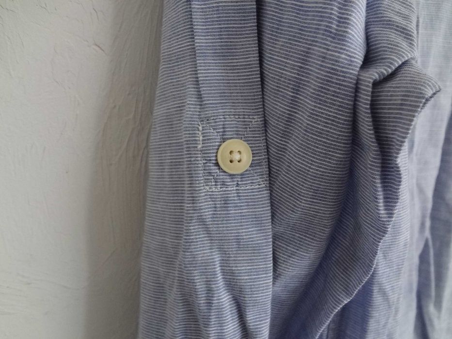 Блакитна сорочка H&M M