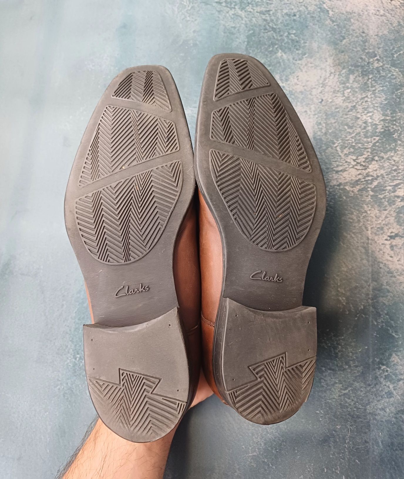 Półbuty męskie Clarks England rozmiar 42