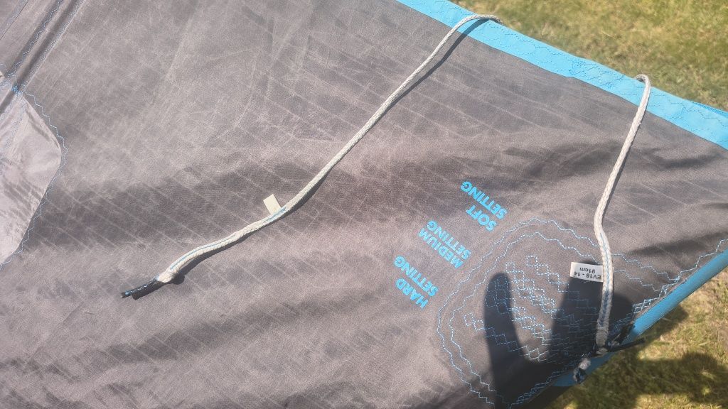 Kitesurfing Latawce North EVO 10 , 14 + bar Duotone używane w dobrym s