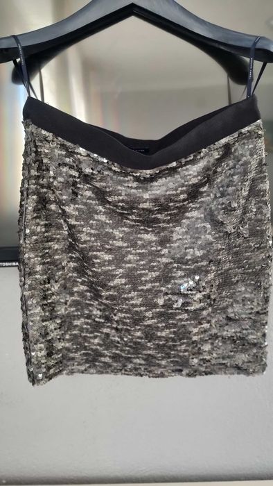 Mini spodniczka w cekiny tommy hilfiger rozmiar 10 M