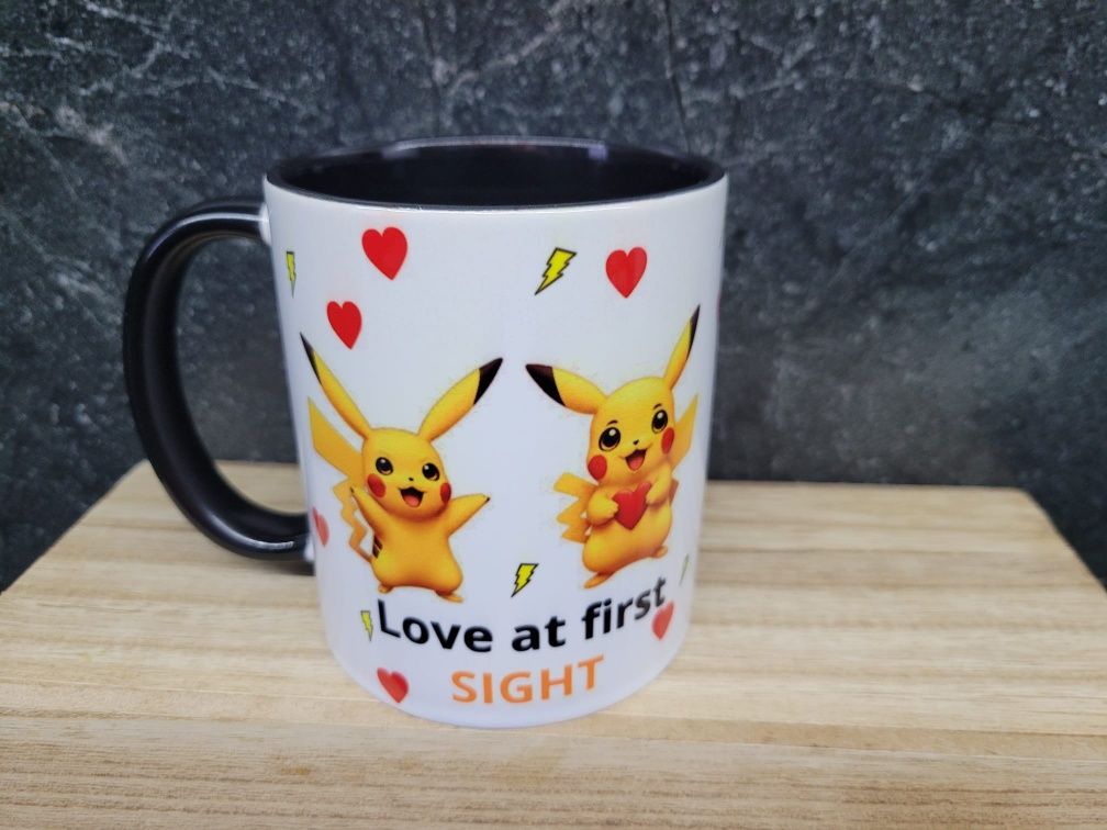 Kubek pokemon walentynki