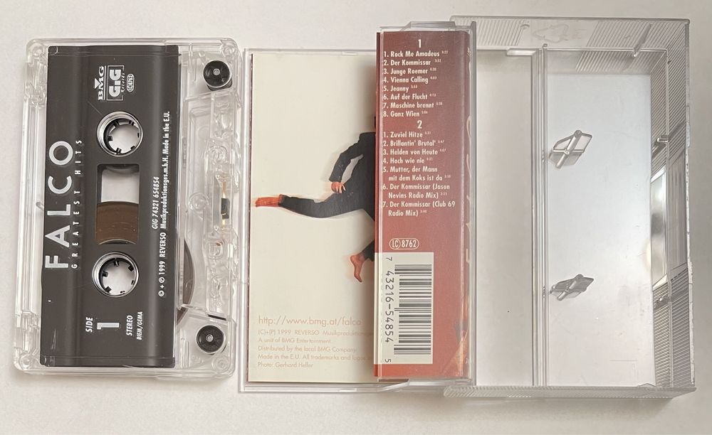 Falco Greatest Hits kaseta magnetofonowa audio