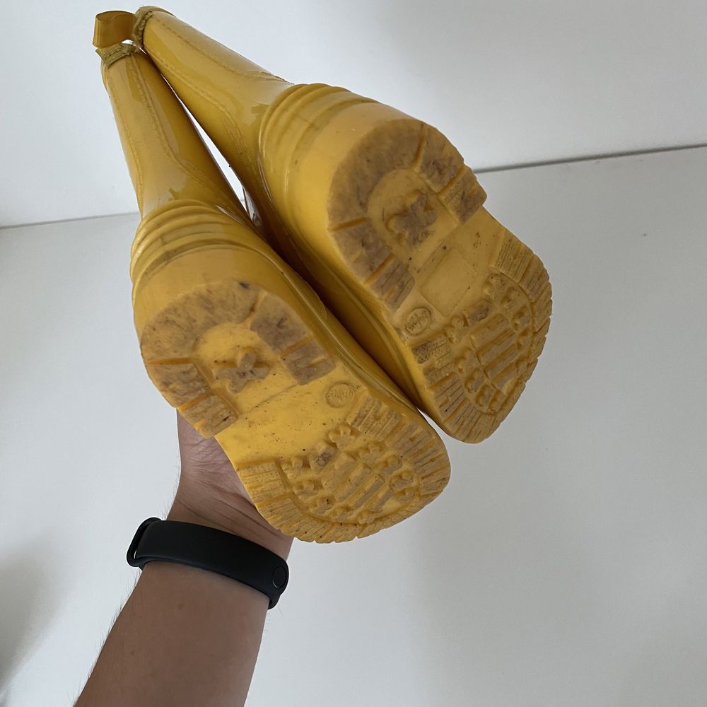 Гумові чоботи 16 см sinsay жовті