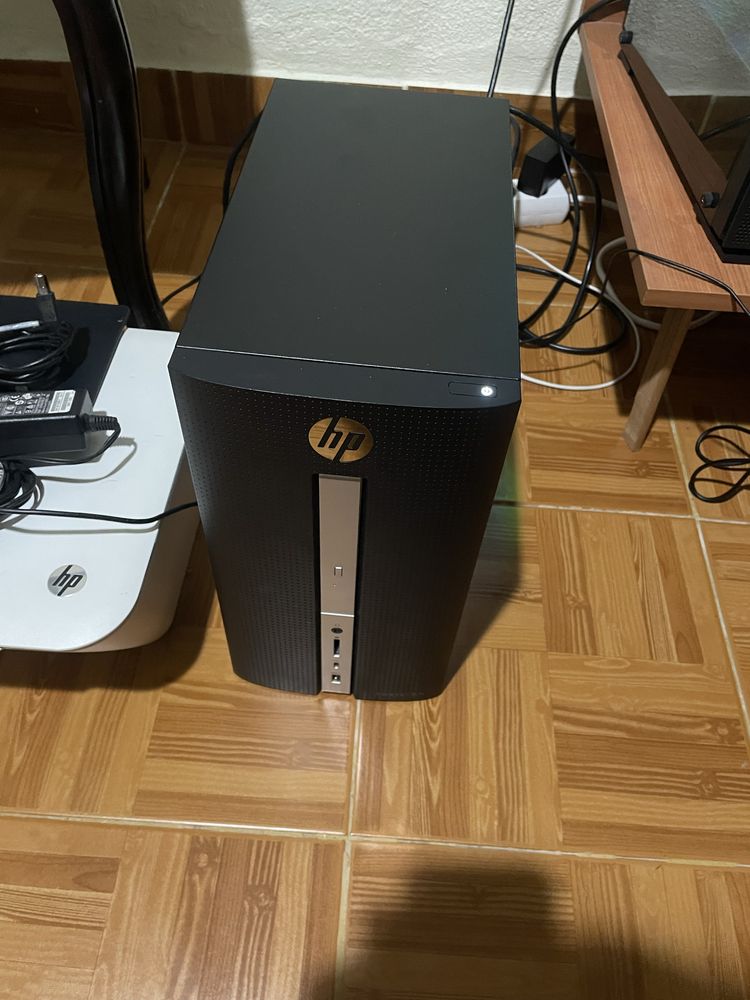 Computador HP com perifericos