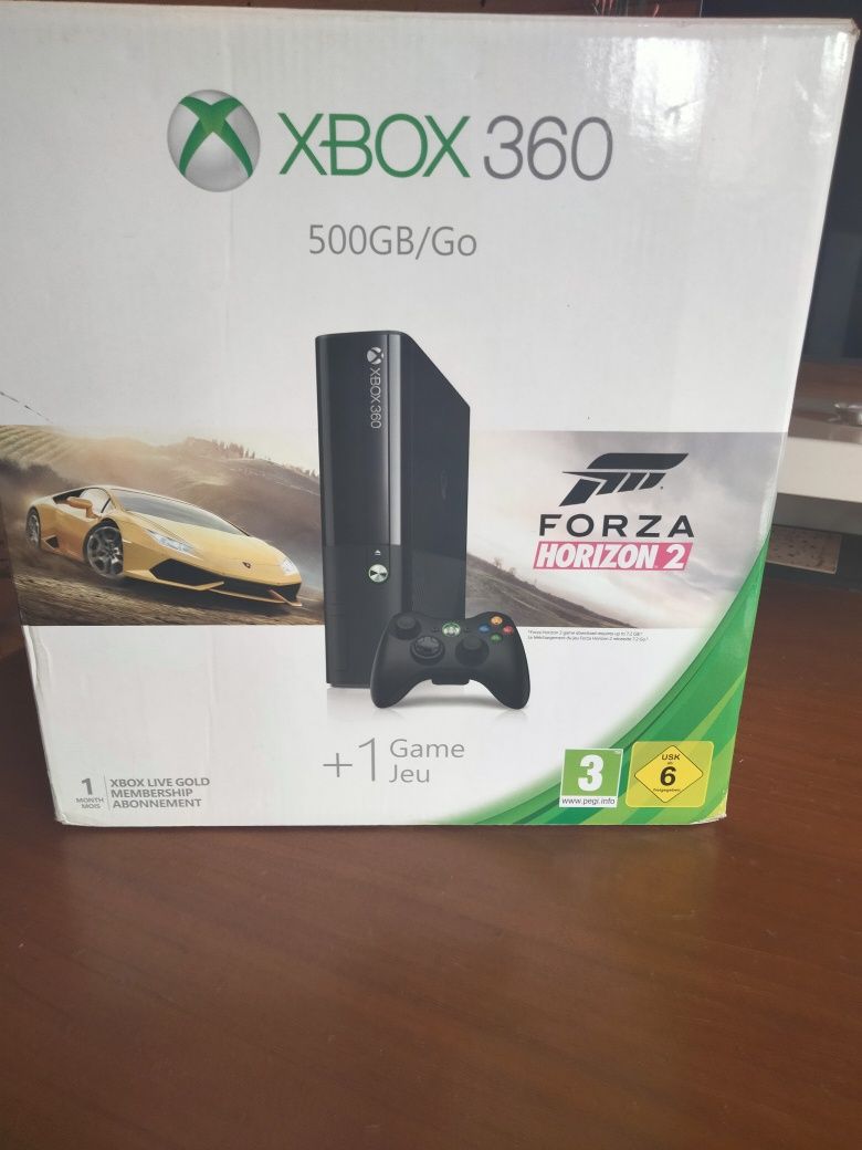 Xbox 360 E 500 GB з Forza horizon 2 + гра в гарному стані