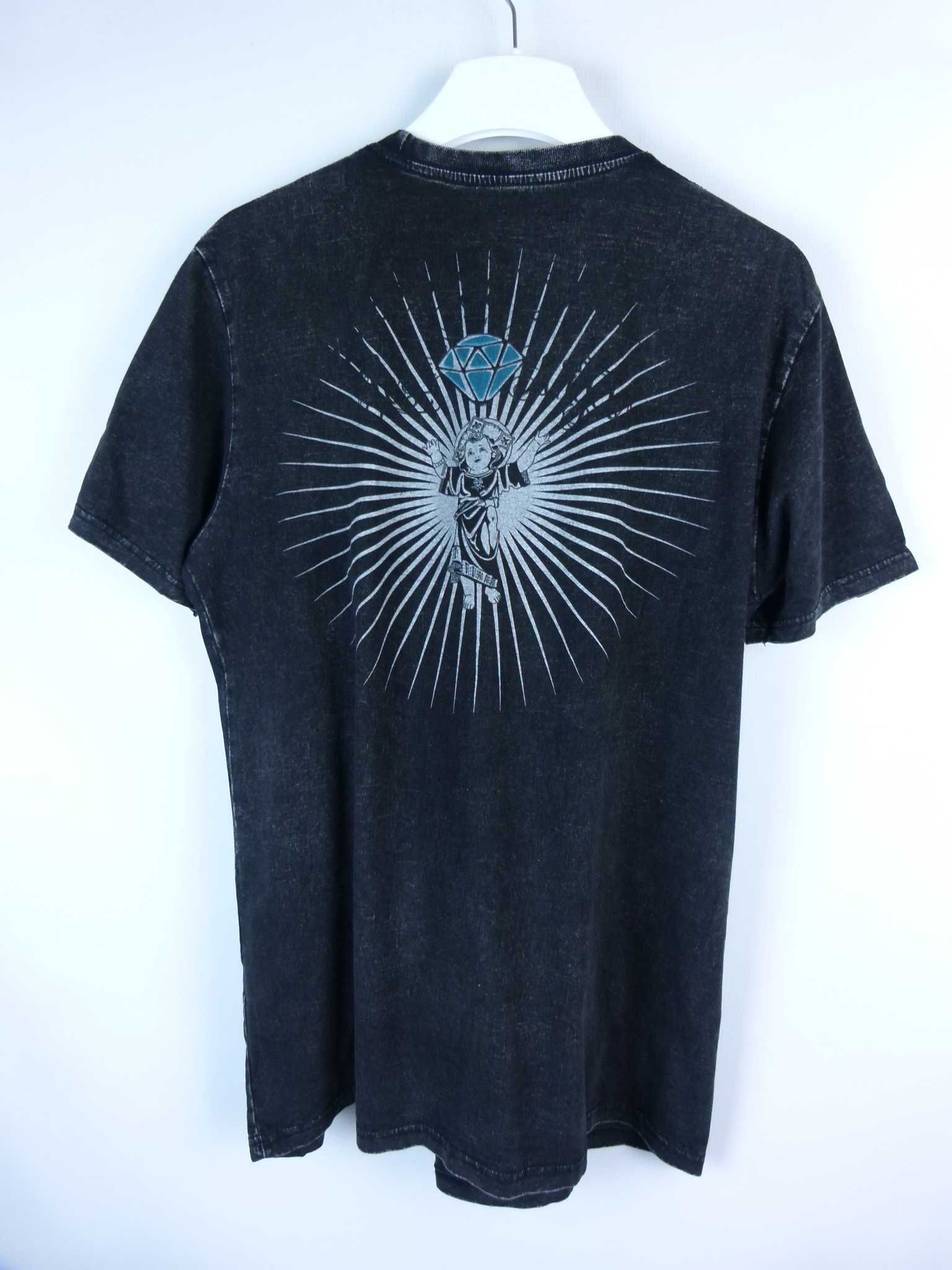 Shiroi Neko koszulka t-shirt print bawelna / L
