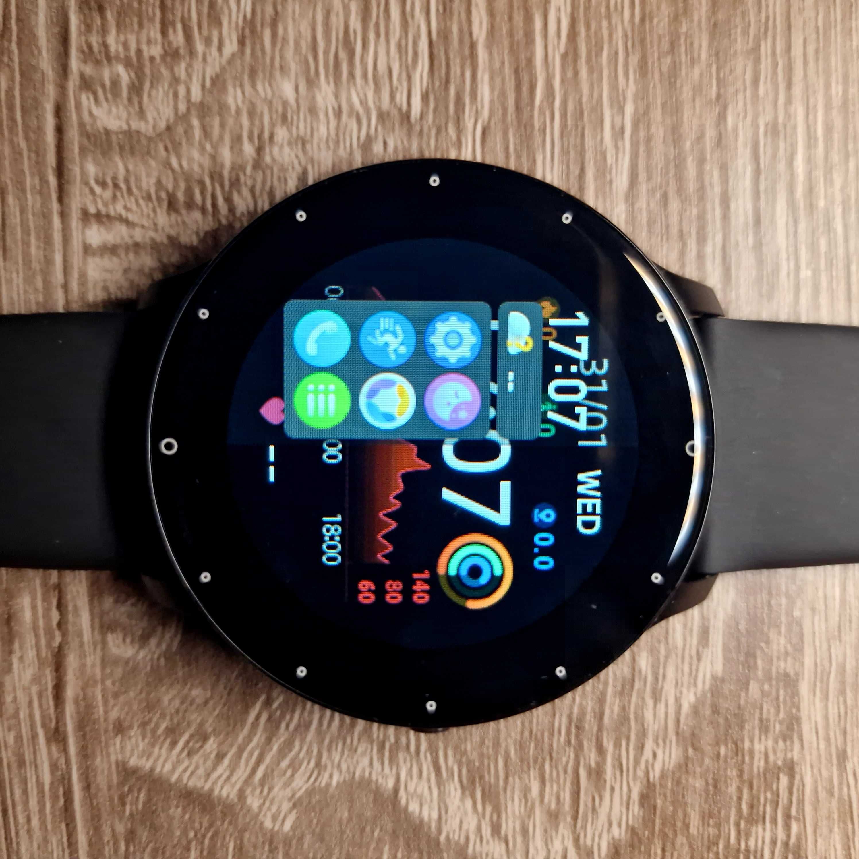 Inteligentny zegarek-smartwatch w wersji męskiej