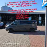 Parking Lotnisko Łódź TRANSFER na lotnisko 5 min.