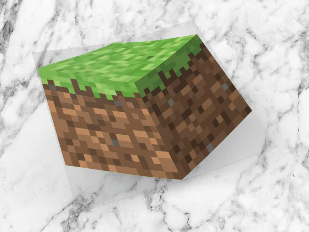 Naklejka MINECRAFT 8 x 8,5 cm creeper mine craft