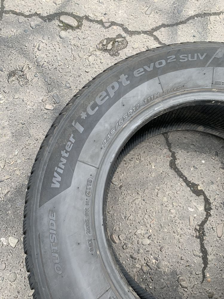 Шини 245/65 R17 Hankook 6,5 мм 245 65 17