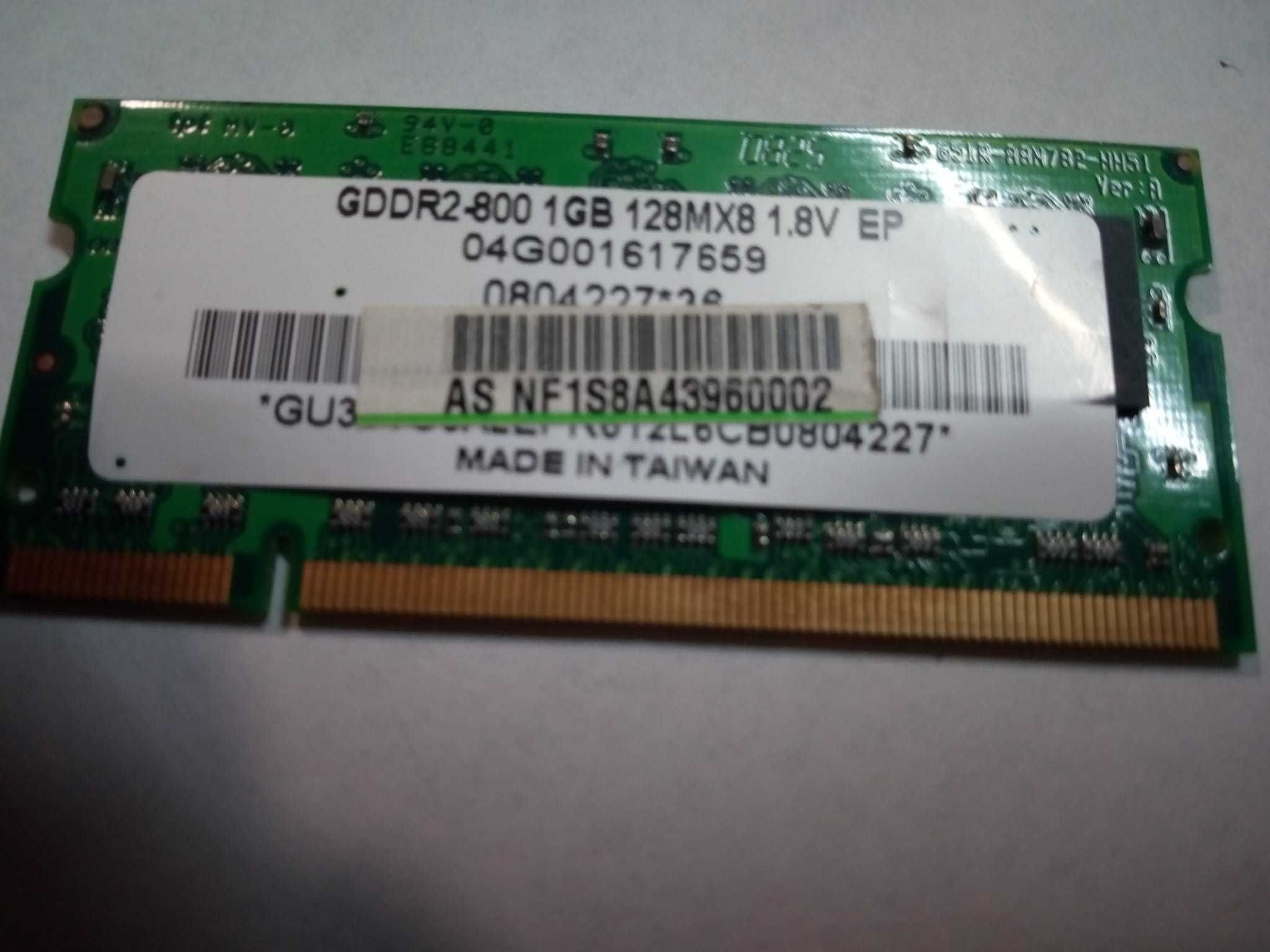 Memoria Portátil  1Gb a 800mhz