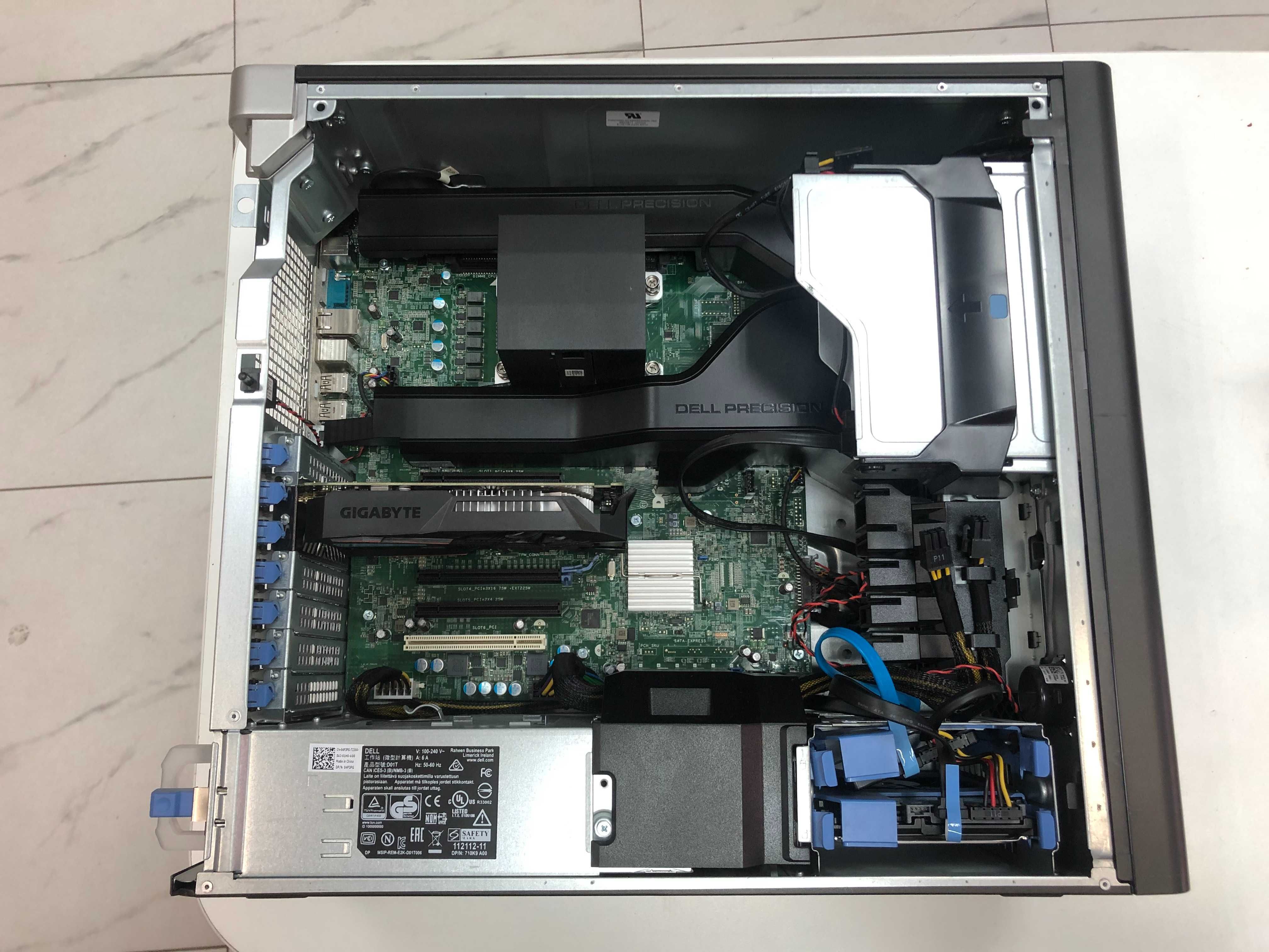 Tani komputer gamingowy Dell Precision 5810 Xeon 16GB SSD+HDD nVidia