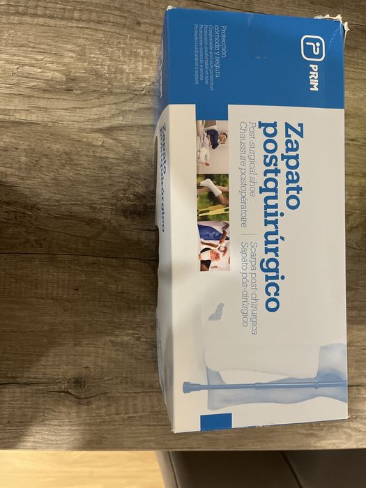 Zapato postquirúrgico