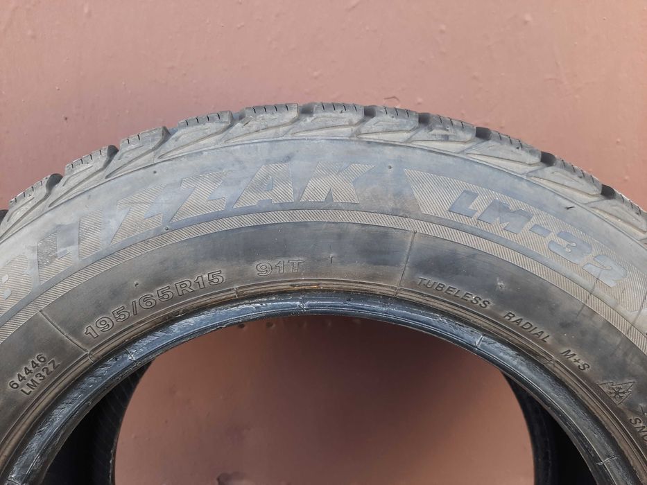 Sprzedam 4 szt. opony zimowe Bridgestone Blizzak LM-32 195/65R15 91T
