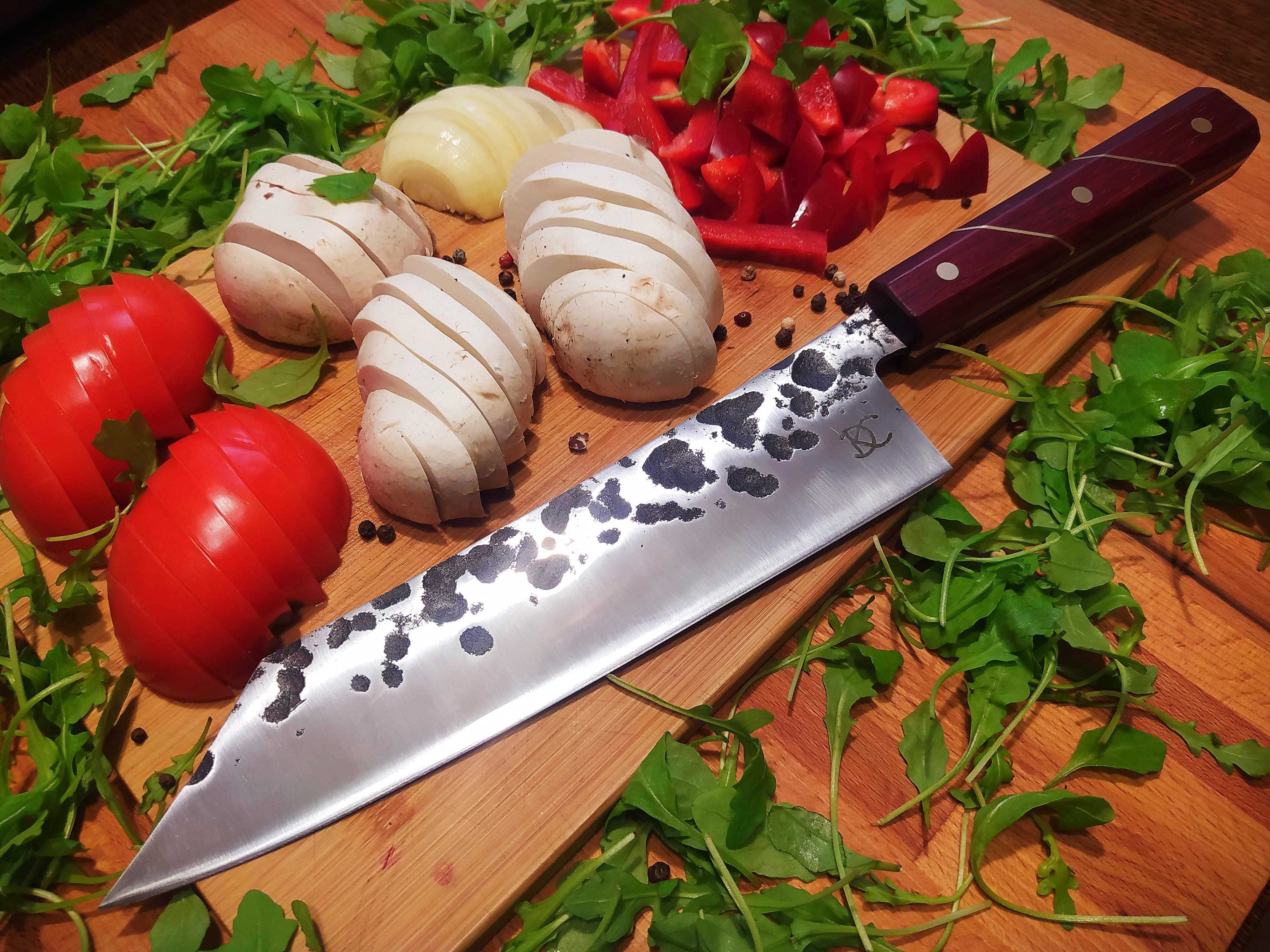 Nóż kuchenny szefa chef kuchni custom knives