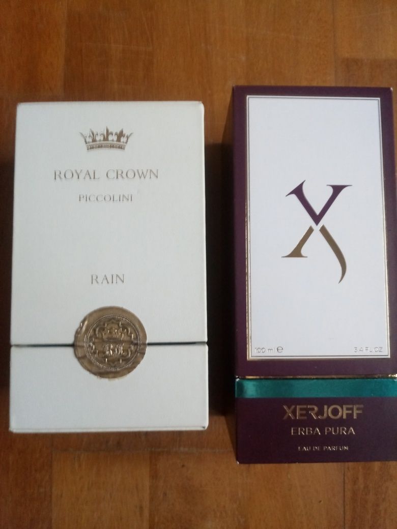 Perfumy puste pudełka po perfumach