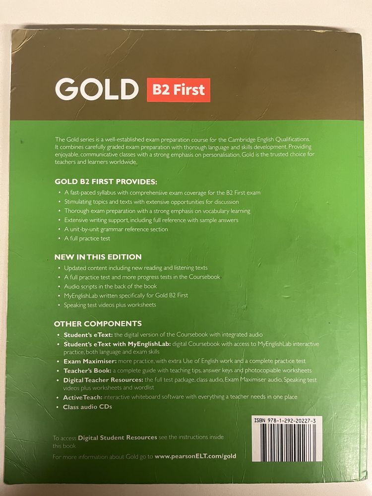Gold New Edition B2 First