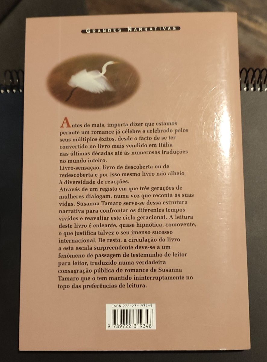 Susanna Tamaro. Vai aonde te leva o coração.