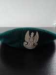 Beret wojskowy zielony