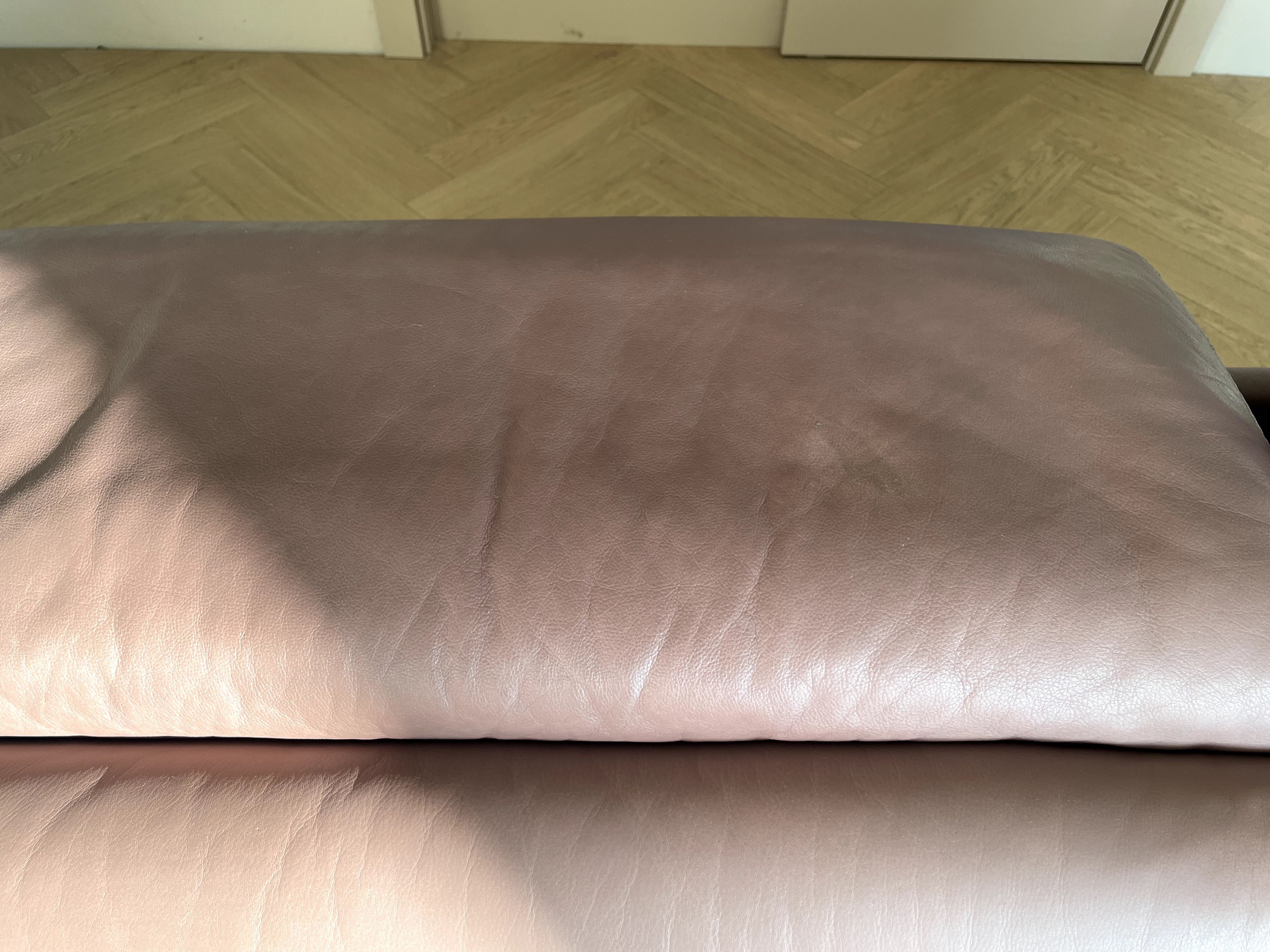 Ekskluzywna skórzana sofa włoska Natuzzi Fidelio okazja