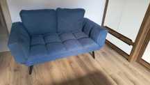 Sofa z odchylanymi bokami - nowa