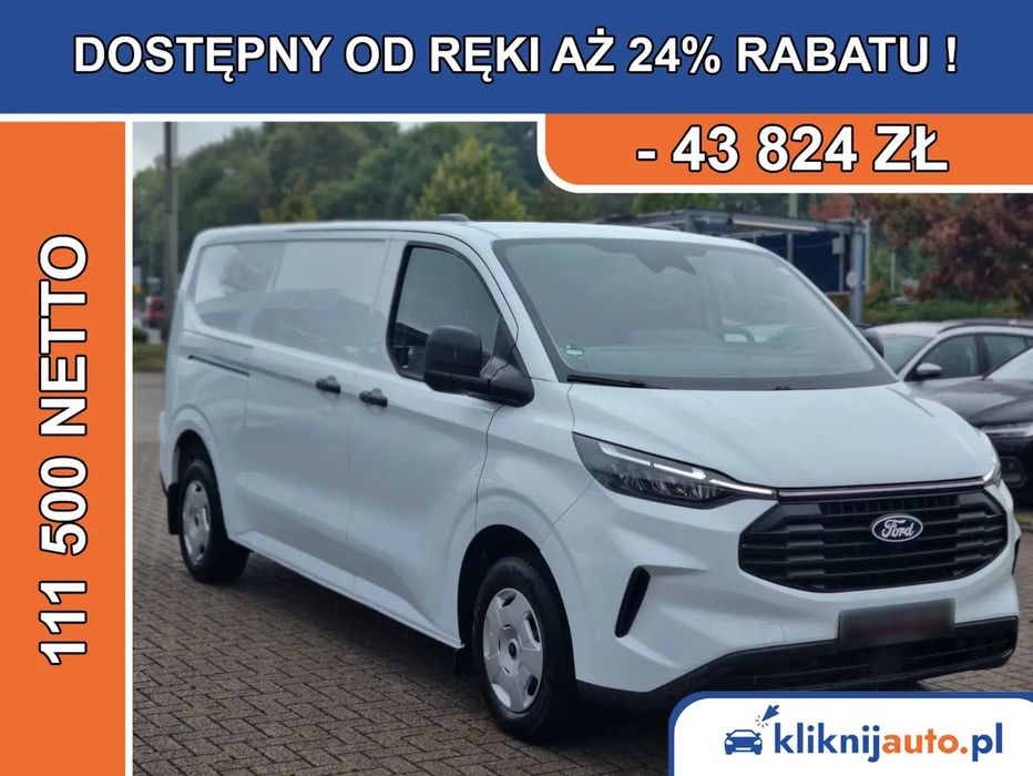 Ford Transit Custom  | Van Trend | 2.0 Ecoblue 136KM | Manual FWD | 320 L2