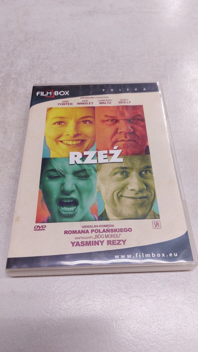 Rzeź. Wersja pudełkowa. Dvd