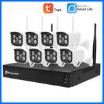 Sistema Videovigilância * WI-FI * 8 Câmaras * 8 Canais * TUYA * NOVO *