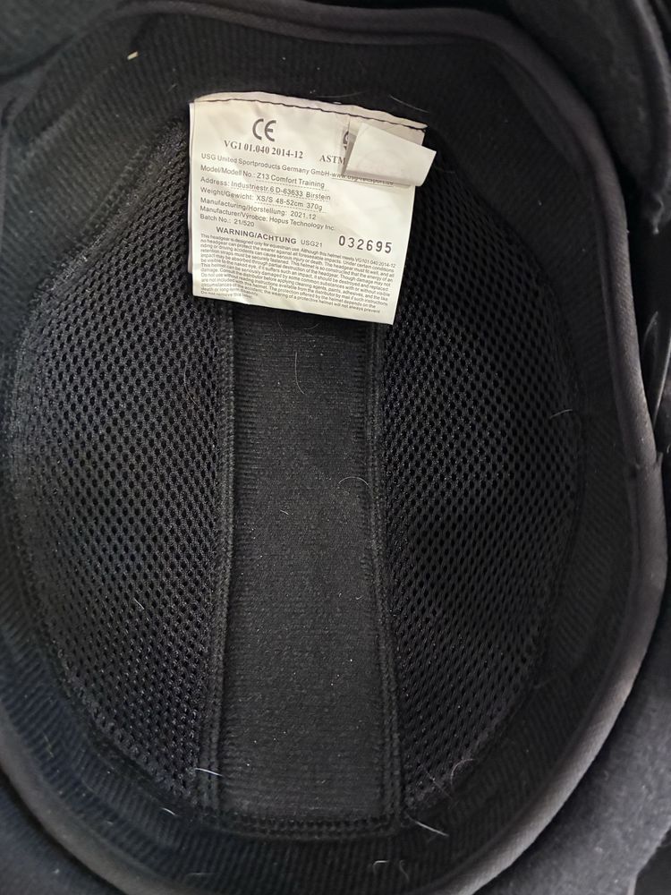 Kask jeździecki USG