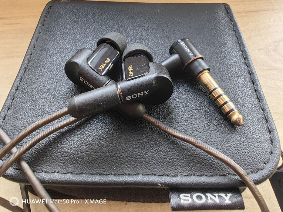 ЯПОНСКИЕ наушники Sony  XBA-N3BP балансный кабель 4.4 мм
