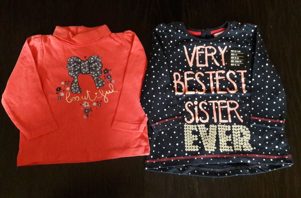 Bluzeczki 2szt. r.68