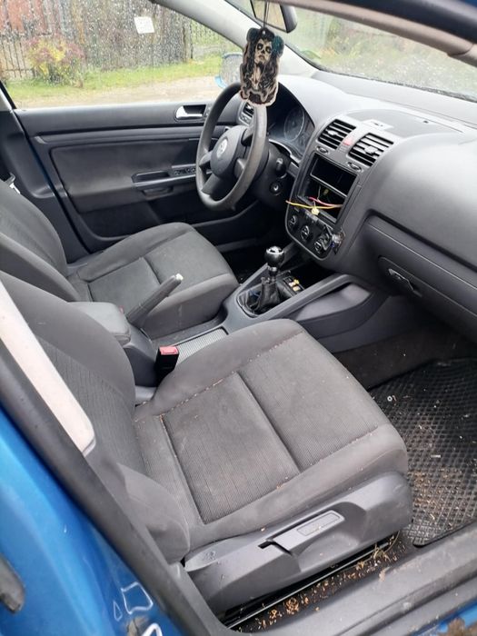 Golf 5 po zdarzeniu.