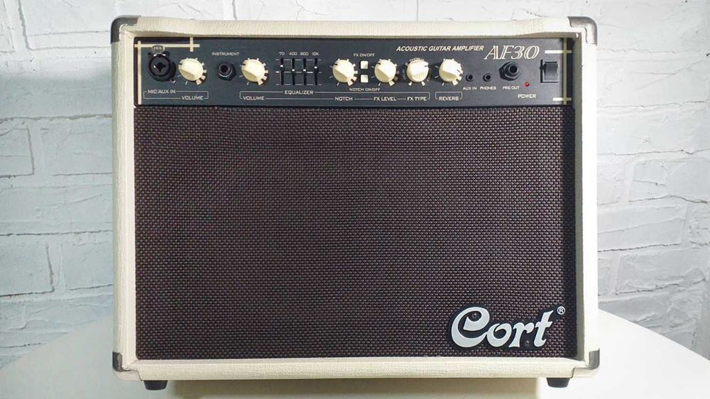 Комбик Cort AF30 для акустичної гітари (2 входа: гітара + мікрофонний)