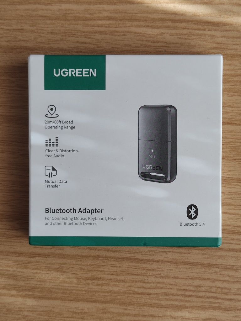 Bluetooth 5.4 Ugreen, блютуз адаптер USB