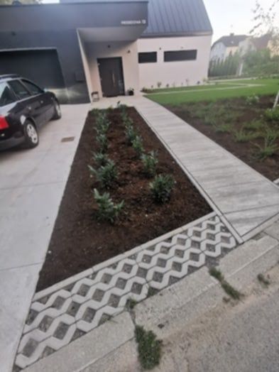 Położe kostki brukową